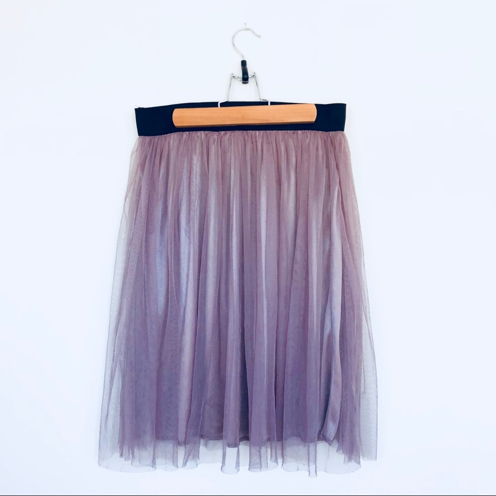l u s h by anthropologie tulle skirt